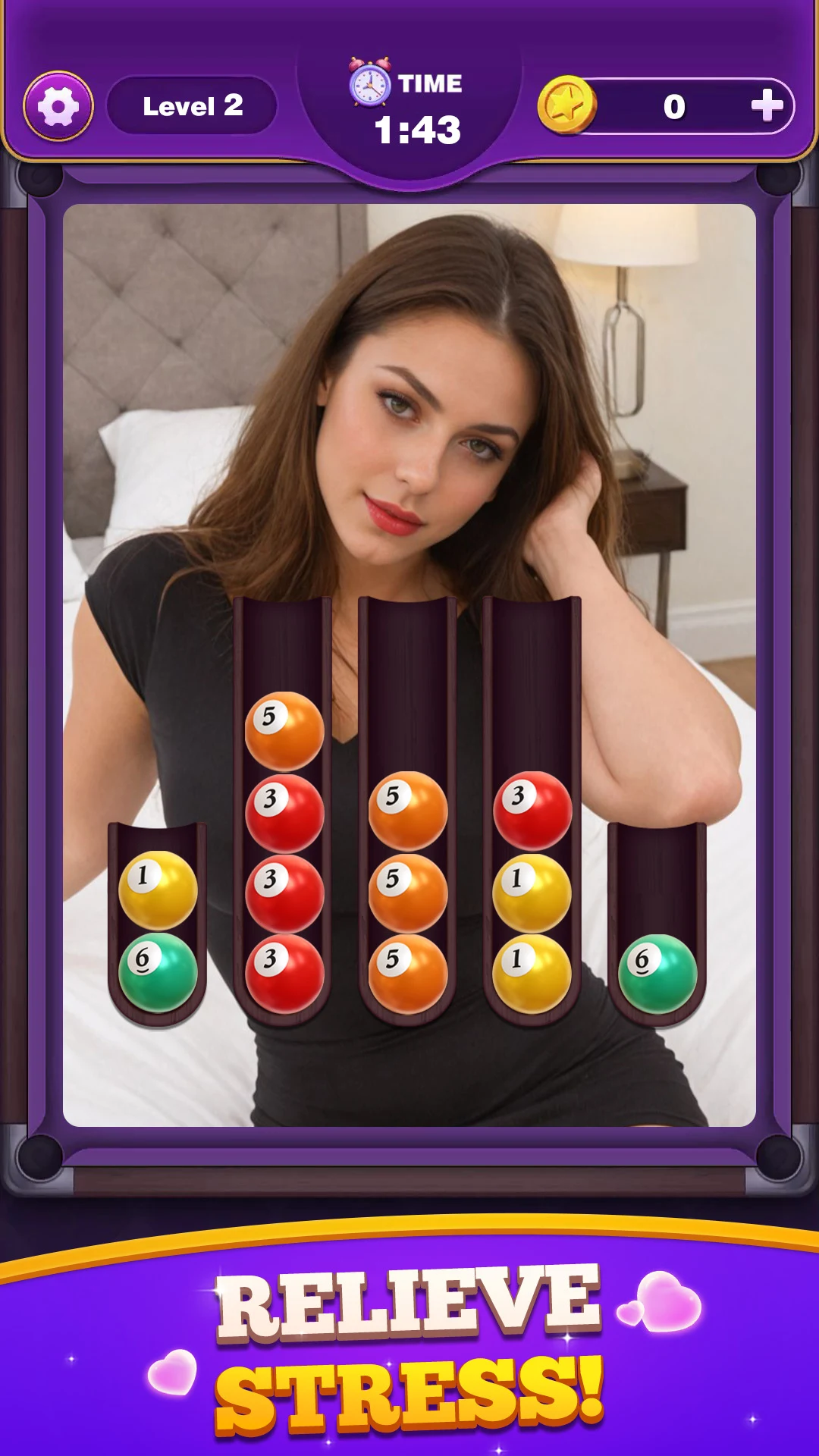 Lover Sort Master: Match 3 screenshot