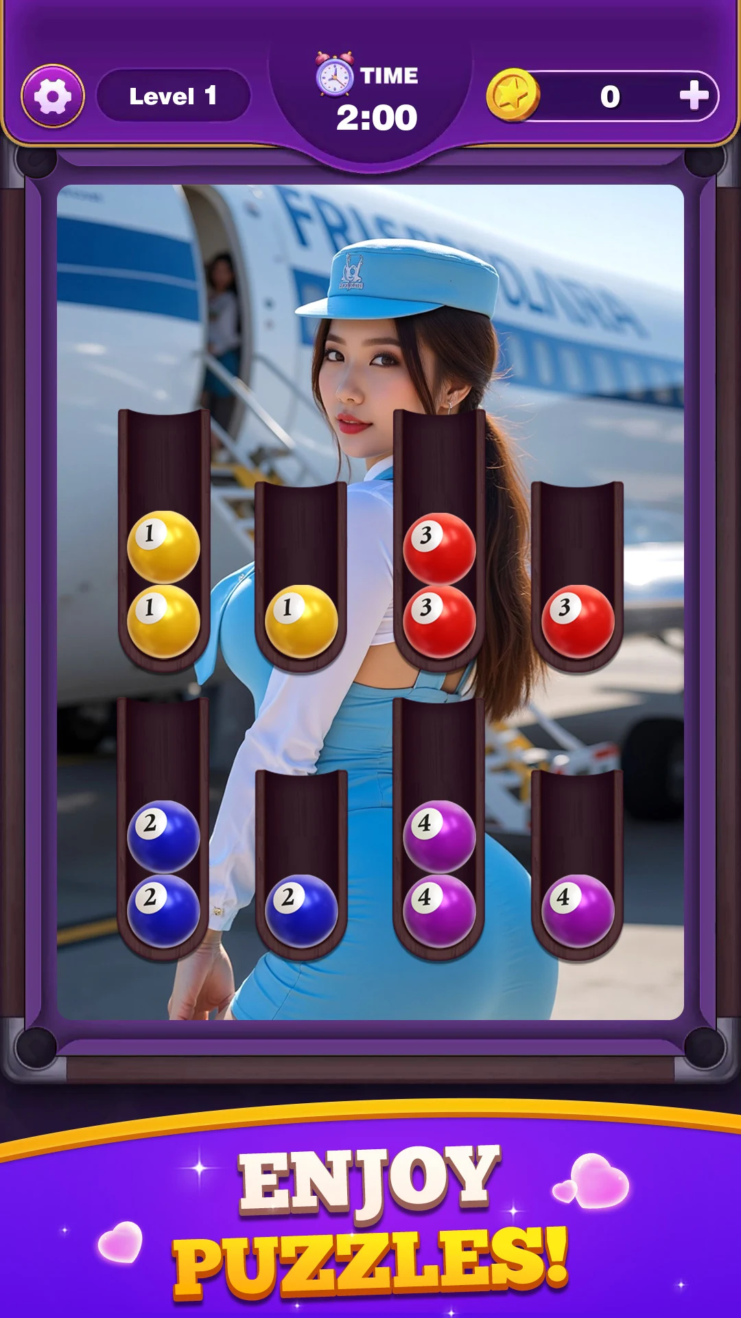 Lover Sort Master: Match 3 screenshot