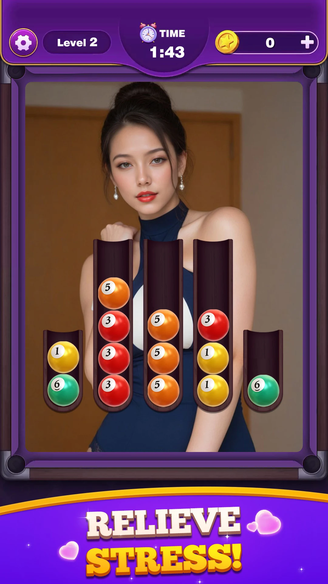Lover Sort Master: Match 3 screenshot
