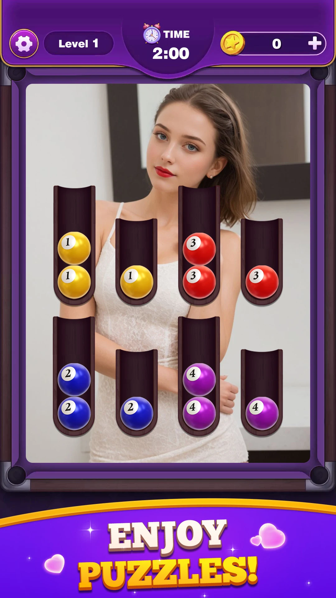 Lover Sort Master: Match 3 screenshot